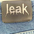 LEAK WEAR バギーワイドデニム HIPHOP B系 メンズ 32inch