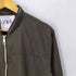 ザラ ZARA フェイクレザー切替 ブルゾン メンズ import:M