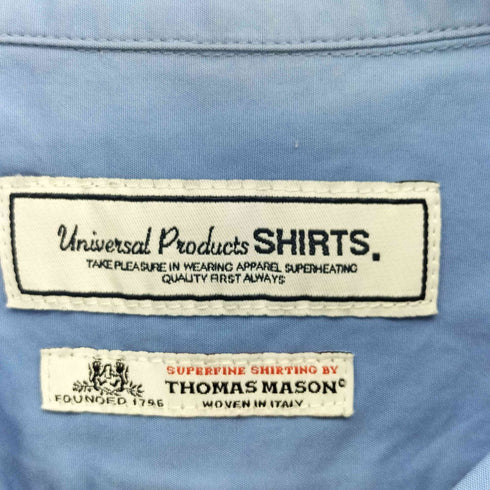 トーマスメイソン thomas mason レギュラーカラー L/S コットンシャツ メンズ JPN:3