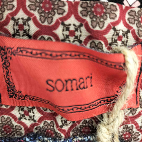 ソマリ SOMARI エスニック柄 総柄 ワンピース レディース F