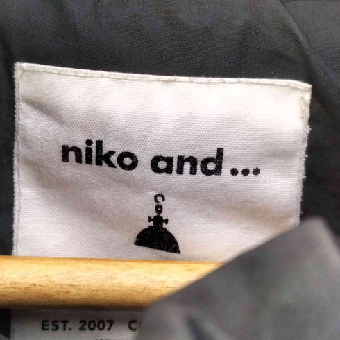 ニコアンド niko and... 撥水AIRCON 中綿ジャケット メンズ JPN:M
