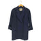 バーバリーズ BURBERRYS cashmere カシミヤ混 ウール ダブルハーフコート メンズ