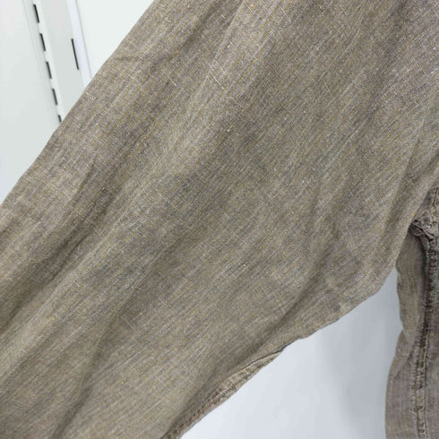 ネストローブコンフェクト nest Robe CONFECT リネン ピグメントバイオ オープンカラーシャツ メンズ 4