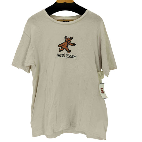 ステューシー Stussy 00s ベアーロゴS/Sカットソー メンズ JPN:L