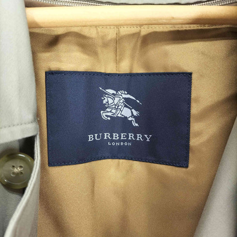 バーバリーロンドン BURBERRY LONDON 裏地ノバチェック ライナー付 比翼ステンカラーコート メンズ 165