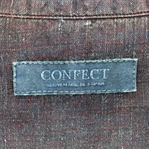 ネストローブコンフェクト nest Robe CONFECT リネン ピグメントバイオ オープンカラーシャツ メンズ 4