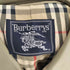 バーバリーズ BURBERRYS 裏地ノバチェック 比翼ステンカラーコート メンズ 165