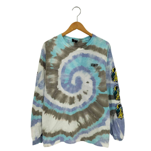 HWY Tie Dye Customized Multi Flames タイダイTシャツ メンズ JPN:M