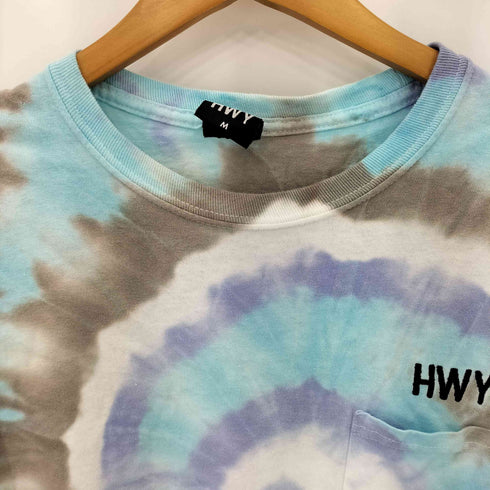 HWY Tie Dye Customized Multi Flames タイダイTシャツ メンズ JPN:M