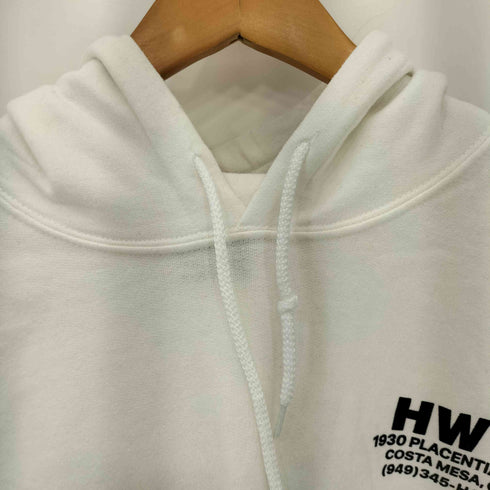 HWY Skull Flames Pullover Hoodie スカルスウェットパーカー メンズ L