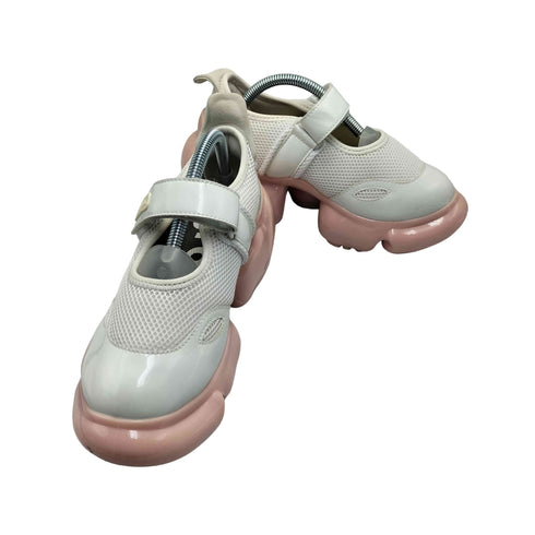 グラウンズ grounds MOOPIE MARY JANE Pink Solid レディース JPN:24