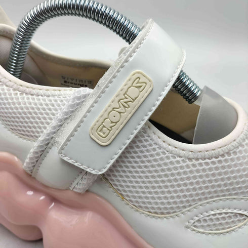 グラウンズ grounds MOOPIE MARY JANE Pink Solid レディース JPN:24