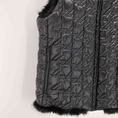 マークバイマークジェイコブス Marc by Marc Jacobs リバーシブル キルティング パテッドファーベスト メンズ import:S