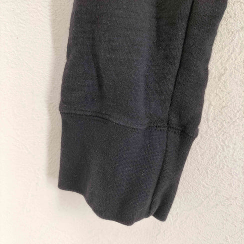 アルマーニジーンズ ARMANI JEANS ブランドロゴ刺繍 両Vガゼット スウェット メンズ import:L