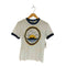 ヘインズ Hanes 80-90s USA製 USS PRINCETON CG-59 リンガーTシャツ メンズ S