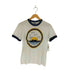 ヘインズ Hanes 80-90s USA製 USS PRINCETON CG-59 リンガーTシャツ メンズ S
