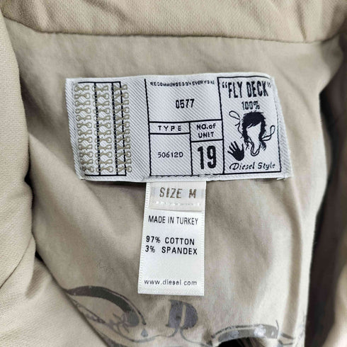 ディーゼル DIESEL サイドラインテープ 3Bテーラードジャケット レディース import:M