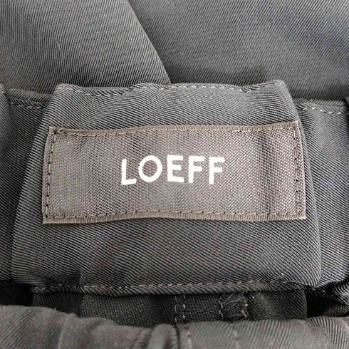 ロエフ LOEFF 26SS ファティーグ パンツ レディース 1