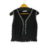 ザラ ZARA フリンジデザイン ニットベスト レディース import:S