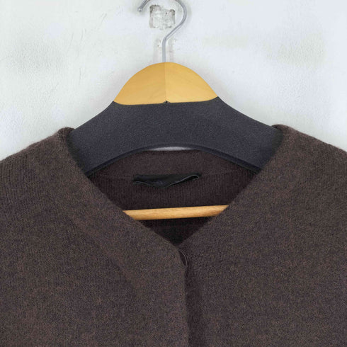 ザラ ZARA コントラストニットフェイクファージャケット レディース import:M