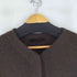 ザラ ZARA コントラストニットフェイクファージャケット レディース import:M