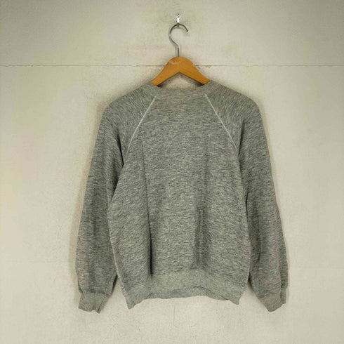 ヘインズ Hanes 80-90s USA製 フロントプリントラグランスウェット メンズ M