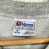 ヘインズ Hanes 80-90s USA製 フロントプリントラグランスウェット メンズ M
