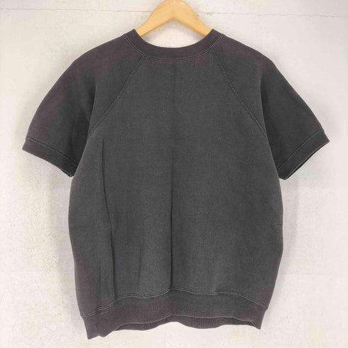 60S~ DE PAUL UNIVERSITY カレッジプリント S/S スウェット フロッキー 4本針 メンズ