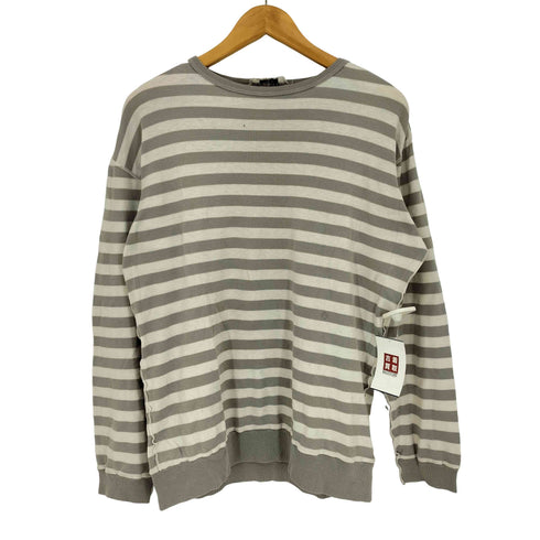 ソニアリキエル SONIA RYKIEL マリンニットデザイン ボーダー ボートネック 長袖Tシャツ メンズ