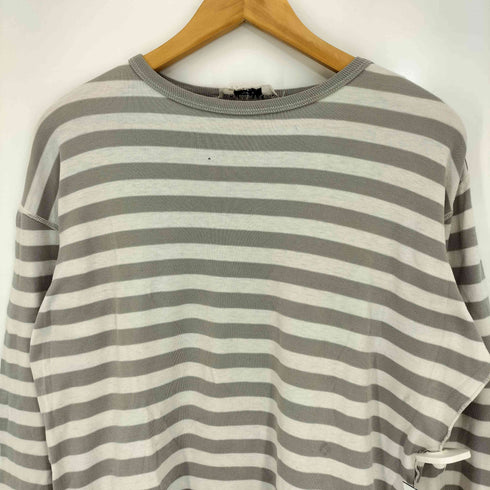ソニアリキエル SONIA RYKIEL マリンニットデザイン ボーダー ボートネック 長袖Tシャツ メンズ