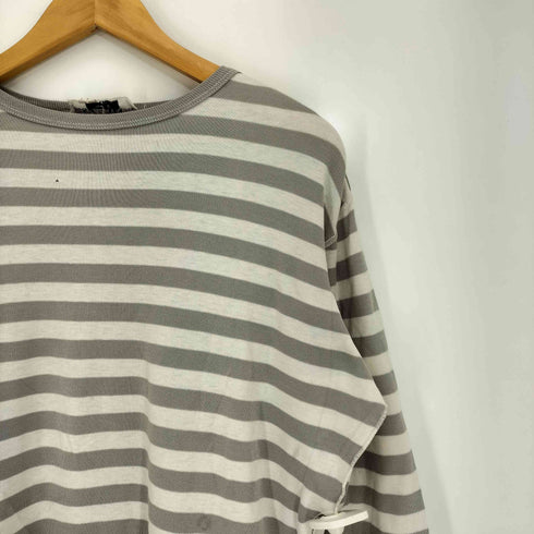 ソニアリキエル SONIA RYKIEL マリンニットデザイン ボーダー ボートネック 長袖Tシャツ メンズ