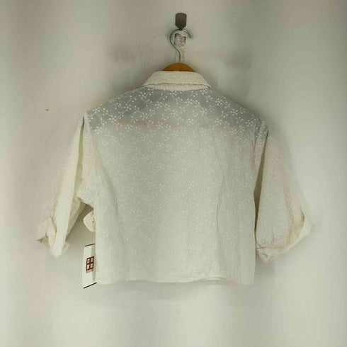ザラ ZARA 刺繍デザインシャツ レディース import:S