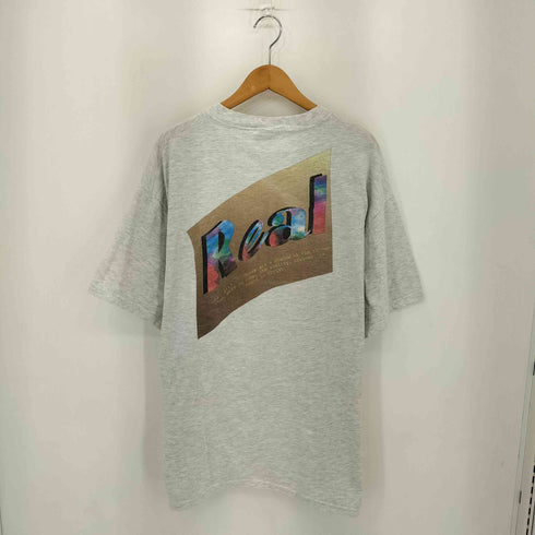 ヘインズ Hanes 90s USA製 文字イラストプリント クルーネックTシャツ メンズ import:XL