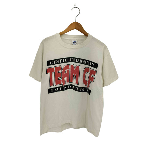アンビル Anvil 90s USA製 両面企業ロゴプリント シングルステッチ クルーネックTシャツ メンズ import:M