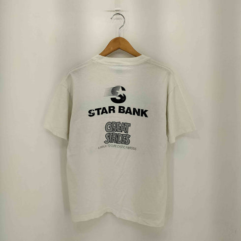 アンビル Anvil 90s USA製 両面企業ロゴプリント シングルステッチ クルーネックTシャツ メンズ import:M