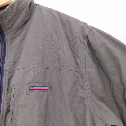 Woods 90s フリース リバーシブル ナイロンジャケット メンズ JPN:M
