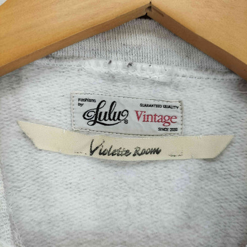 EDIT.FOR LULU vintage フロントプリントクルーネックスウェット レディース