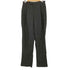 ダナキャランニューヨーク DKNY ナイロンポリ混 ウールギャバジン 1タック ワイドスラックス メンズ 34