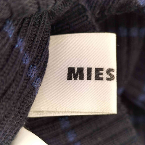 ミースロエ MIESROHE ハイゲージデザインRIBタートルニット レディース ONE SIZE
