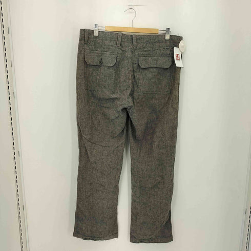 バナナリパブリック BANANA REPUBLIC リネンコットンスラックスパンツ メンズ