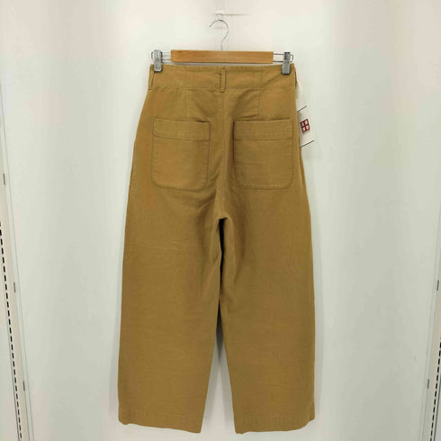 NOUVELLES DU PARADIS 2ボタン タック コットンワイドパンツ レディース 38