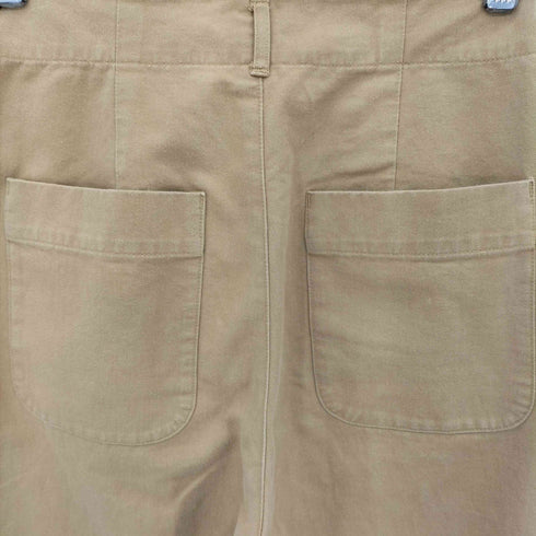 NOUVELLES DU PARADIS 2ボタン タック コットンワイドパンツ レディース 38