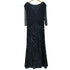 タダシショウジ TADASHI SHOJI Sequin Lace Gown スパンコール シースルーメッシュ ドレス レディース JPN:2