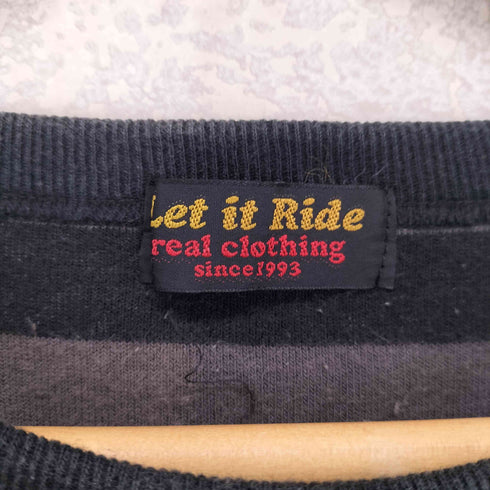 レットイットライド Let it Ride ボーダーTシャツ メンズ