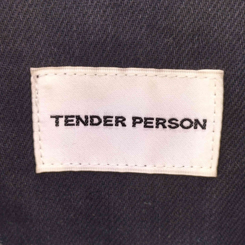 テンダーパーソン TENDER PERSON ファイヤーパターンビッグデニムジャケット メンズ 00