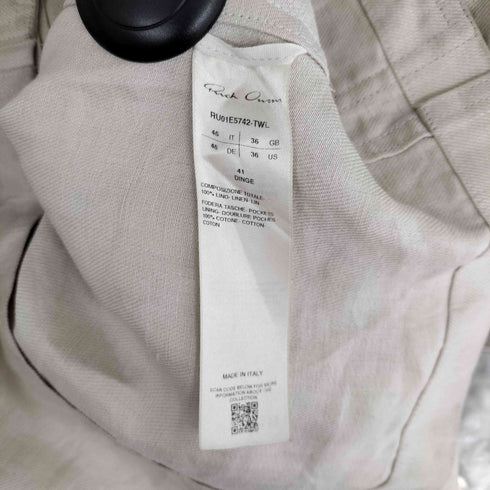 リックオウエンス RICK OWENS 25SS TOUR ALICE SHIRT メンズ US:36