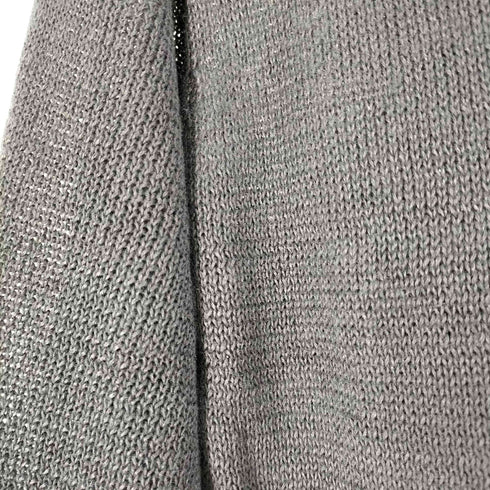 マーガレットハウエル MARGARET HOWELL MEN レザーパッチ リネン カーディガン メンズ JPN:L