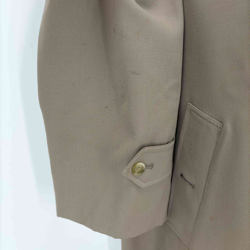 バーバリーズ BURBERRYS MADE IN ENGLAND BURELLA ウールギャバジン 比翼ステンカラーコート レディース