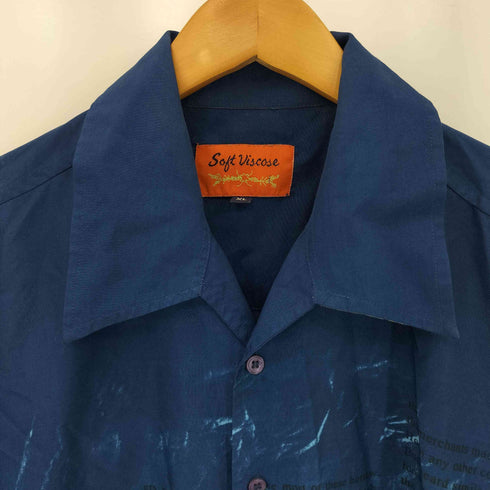 SOFT VISCOSE グラフィックプリント S/S シャツ メンズ import:XL