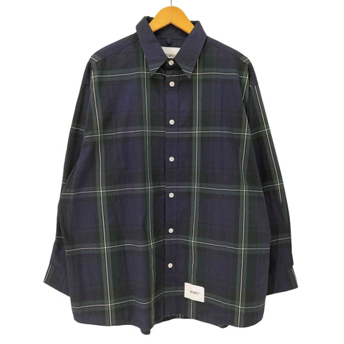 ダブルタップス WTAPS TXT 01 / LS / Cotton. Broadcloth. Textile メンズ JPN:3